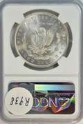 Gorgeous near Gem BU 1885 Morgan Silver Dollar. NGC MS64