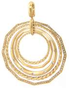 David Yurman Diamond Star Pendant in 18kt