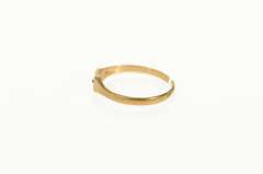 10K Yellow Gold Victorian Sim. Ruby Child's Ornate Baby Ring