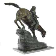 Mountain Man Bronze Sculpture