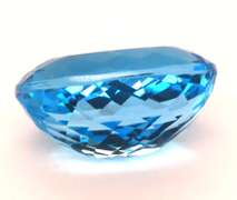 Alluring 25.18ct Oval Shaped Blue Topaz Gemstone
