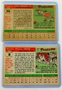 2 Topps 1955 Baseball Cards