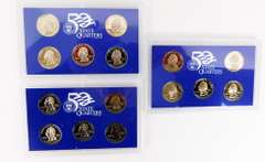 3 U.S. State Quarters Proof Sets