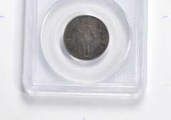 XF45 1787 Post-Colonial Massachusetts Half Cent - PCGS Graded