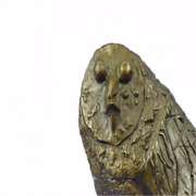 Modern Art Owl Bronze Sculpture