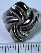 Sterling  Silver Swirl Ring.