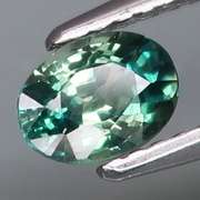 Beautiful 0.71ct blue green Sapphire from Madagascar