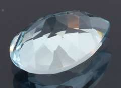 Gorgeous 7.35ct pear cut Sky blue Topaz