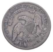 1834 Capped Bust Half Dollar