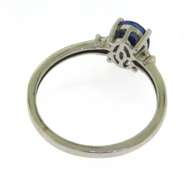 Fancy White Gold Tanzanite Ring