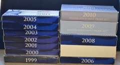 United States Mint Proof Sets 1999-2010