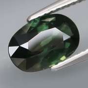 Gorgeous 2.03ct hunter green Sapphire