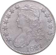 1827 Capped Bust Half Dollar - O-133 R4