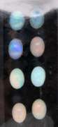 Beautiful Group of 10 Oval Cut Ethiopian Opals