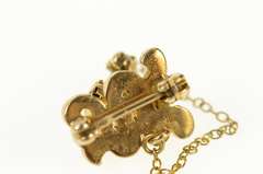 10K Yellow Gold Arethusa Johns Hopkins Academic Journal Stick Pin