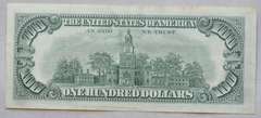 $ 100 Red Seal 1966A Kennedy Red Seal US Note
