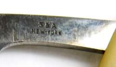 Rare Early Centaur Corn Razor with Case