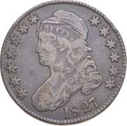 1827 Capped Bust Half Dollar - O-108a R4