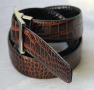 Fine Quality Reversable Leather Belt, Made In Italy