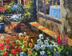 EXCEPTIONALLY BEAUTIFUL PAINTING ON CANVAS