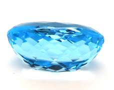 Slpendid 24.28ct Oval Shaped Blue Topaz Stone