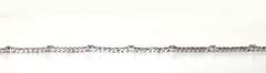 Delicate 14kt Diamond Link Bracelet