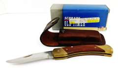 Schrade Uncle Henry LB7 Lock Blade Knife & Pouch