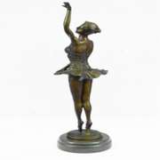 Swan Movie Barbie Ballerina Doll Bronze Statue