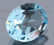 Captivating 3.48ct 9x11mm oval cut Topaz