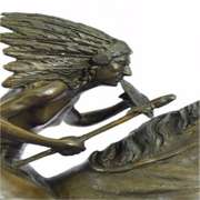 Warrior Bronze Sculpture