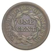 1846/1846 Braided Hair Large Cent - N.4