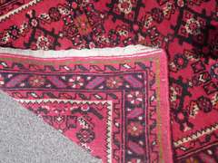 Semi Antique Persian Sarouk Runner 2.4x9.7