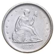 1875-S Seated Liberty Twenty-Cent Piece