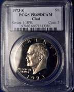 1973-S PCGS PR69DCAM Clad $1.