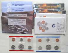 2 Each US Mint Sets 1990 Era