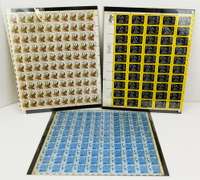 6 Full U.S. Stamp Sheets