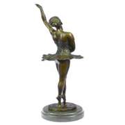 Swan Movie Barbie Ballerina Doll Bronze Statue