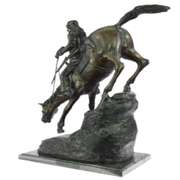 Mountain Man Bronze Sculpture