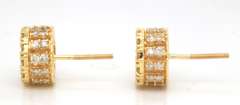 Fantastic Diamond Earrings in Yellow Gold