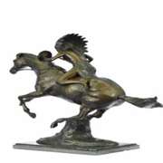 Warrior Bronze Sculpture