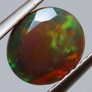 Full body flashing 1.72ct Welo Black Opal
