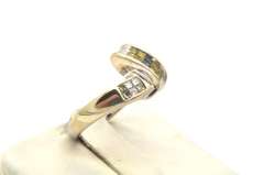 LADIES 14 KT WHITE GOLD DIAMOND RING