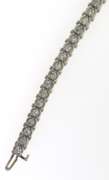 Attractive White Gold 4cts Diamond Tennis Bracelet