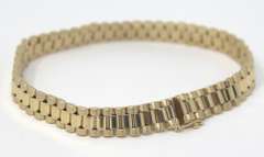 Men's Presidential Yellow Gold Bracelet