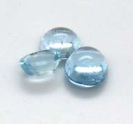 Great Group of 3 Aquamarine Gemstones, 5.9ct