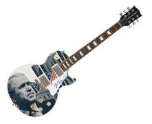 George W Bush Autographed Signed Photo Graphics Guitar ACOA