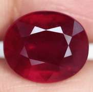 Sumptuous 7.58ct top blood red Ruby