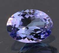 Vivid 0.93ct violet blue Tanzanite