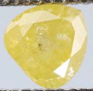 Bright .25ct lemon drop yellow unheated Diamond
