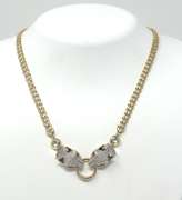 Gorgeous 2 Tiger Heads Adjustable Necklace